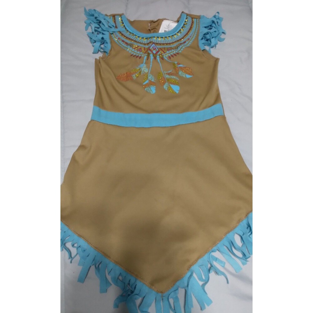 Princess Indian Costume Girls Size Medium ages 7-10